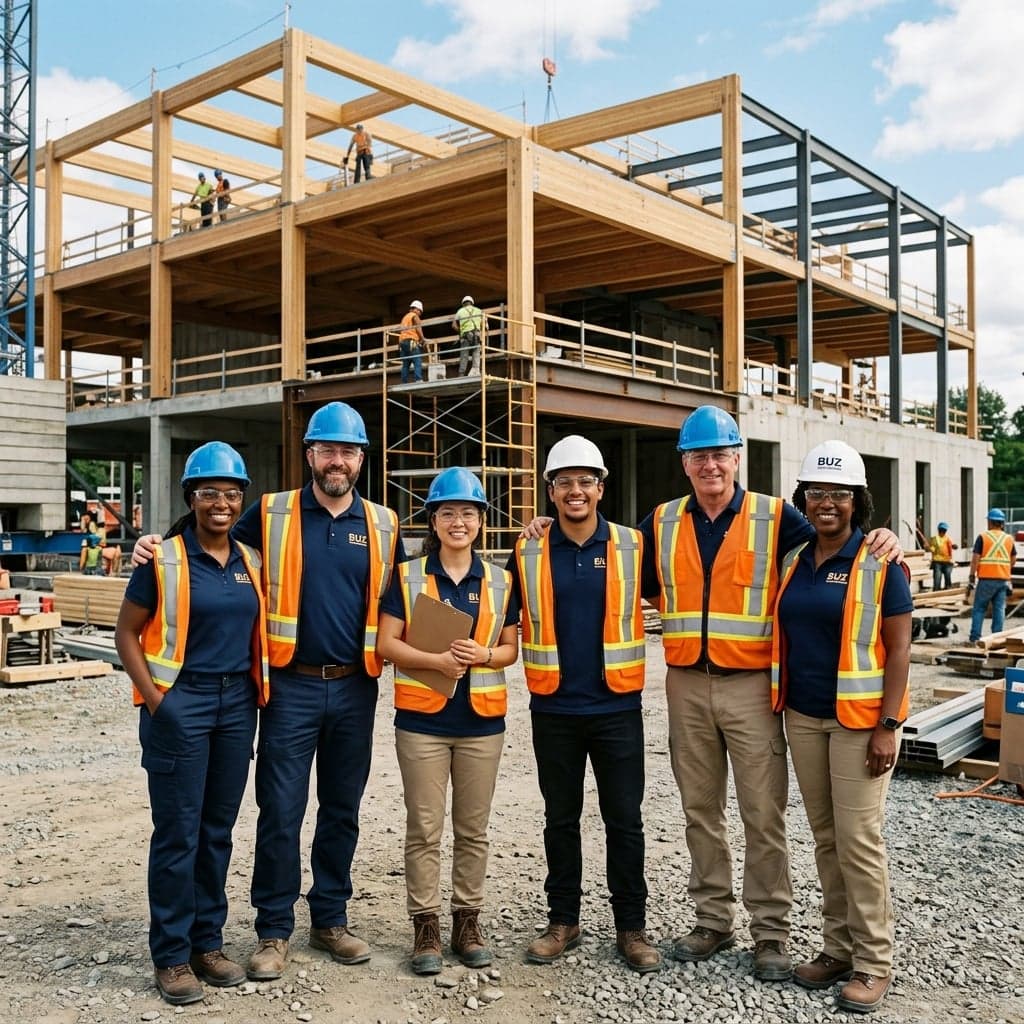 BUZ Construction Branded Team